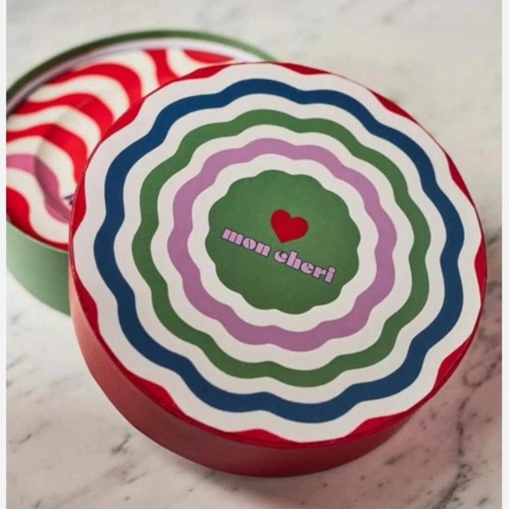 Anthropologie x Maeve Mon Cheri Dessert Plates - Set of 4 NIB